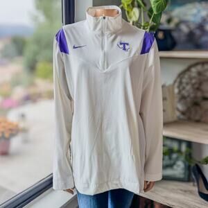 Nike TSU Tarleton State University Sideline Coach Pullover, NCAA, Men's Medium